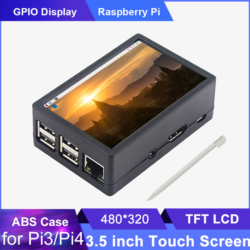 Pi 4 Case - 3.5 Inch Raspberry Pi 3 B