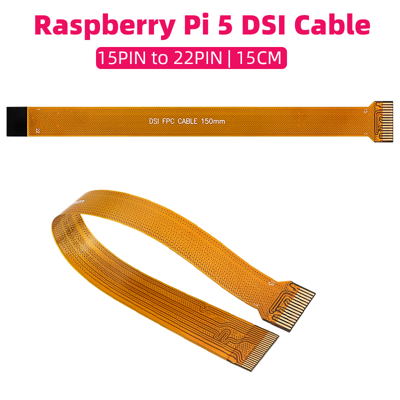 Pi Camera Cable - Raspberry Pi 5 DSI Cable 22Pin