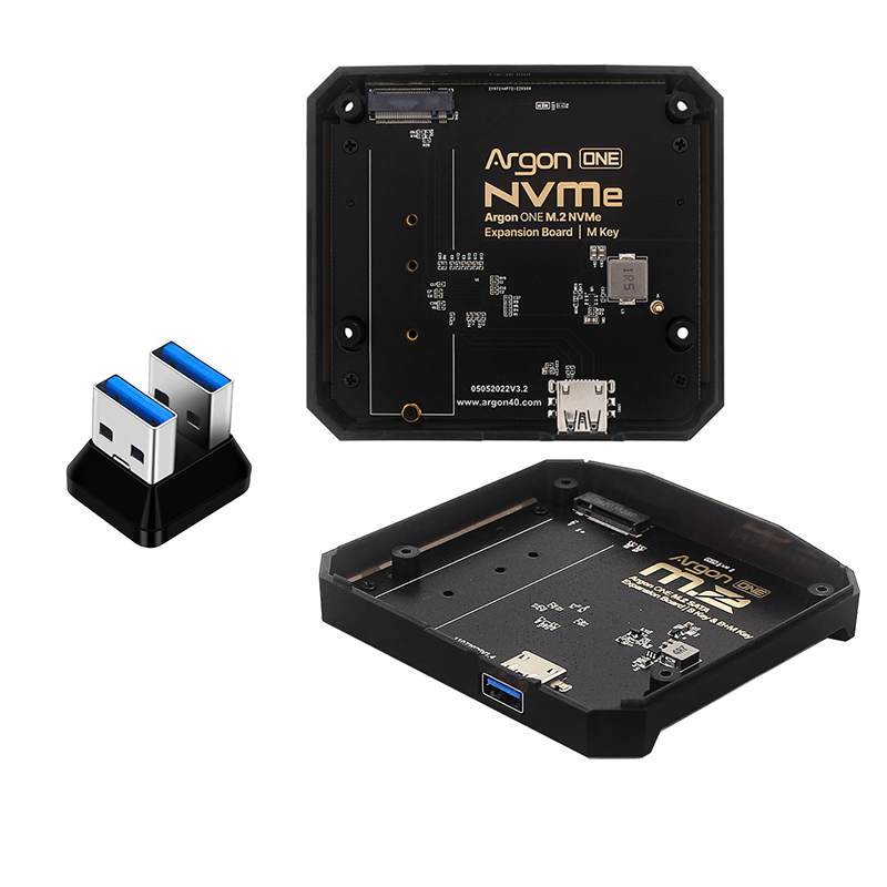 Argon ONE M.2 Expansion Board  - đánh giá và giá Pi 4 Case