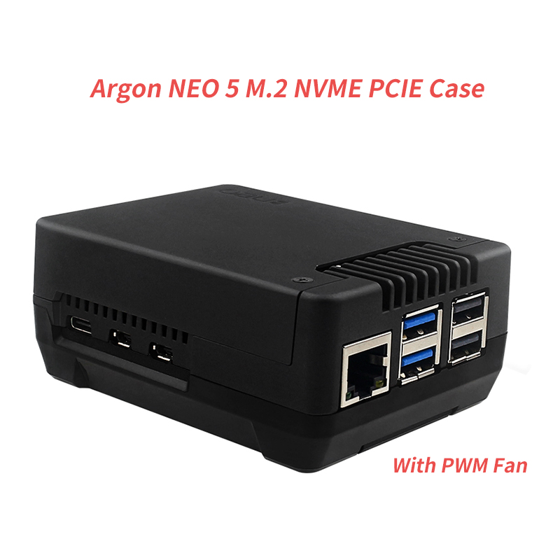 Argon NEO 5 M.2 NVME PCIE Case - đánh giá và giá Pi Cooler