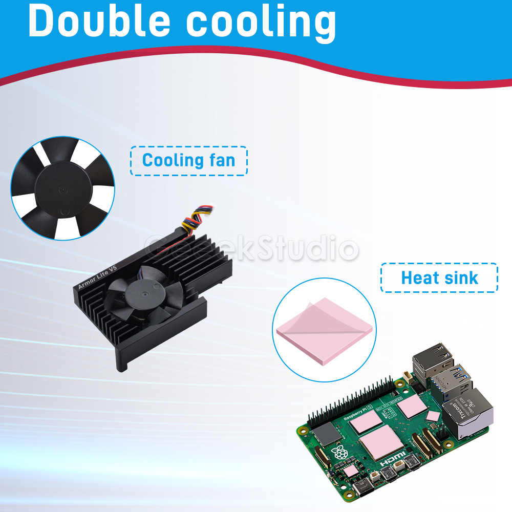 Armor Lite V5 Aluminum Alloy C - đánh giá và giá Pi Cooler