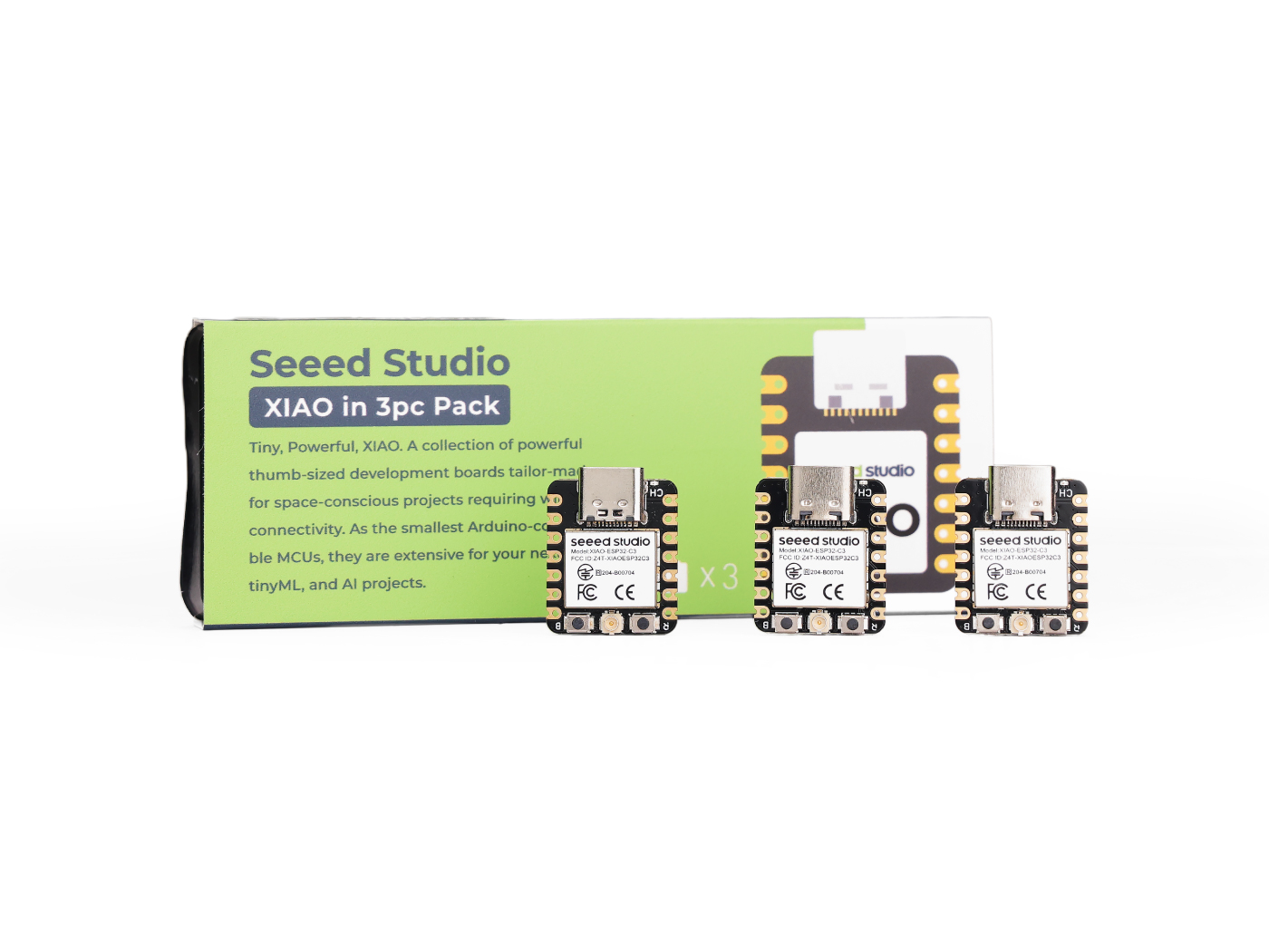 3PCS Pack XIAO ESP32C3 Mini De - đánh giá và giá Arduino Kit