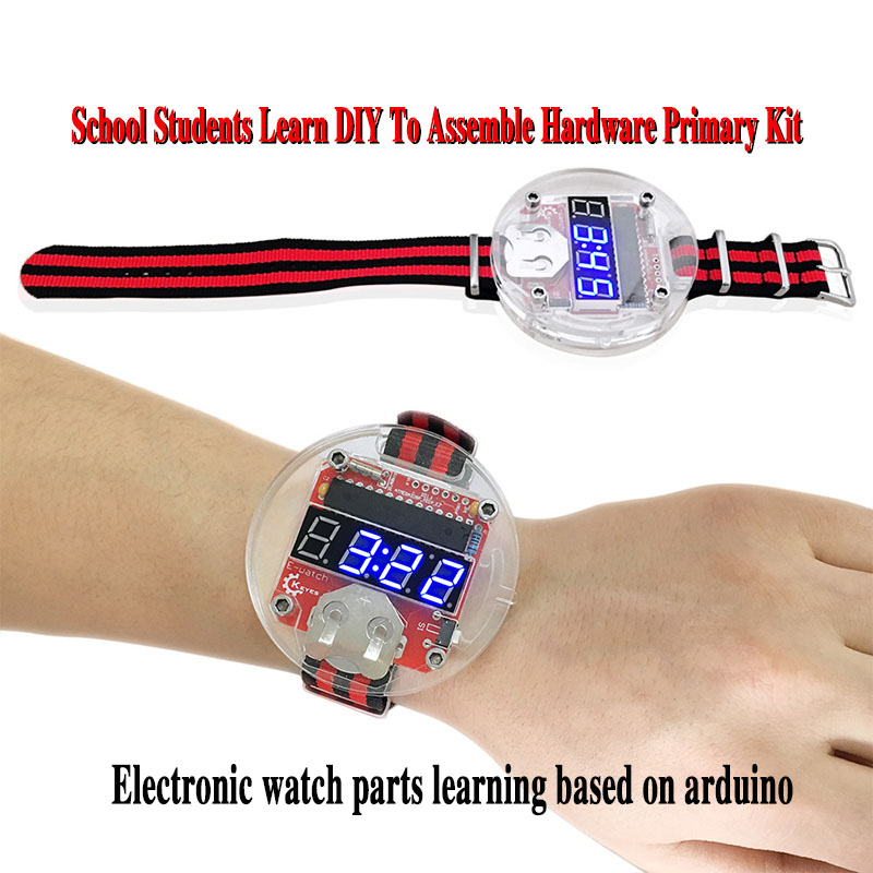 Single Chip LED Kit Clock DIY  - đánh giá và giá Arduino Kit