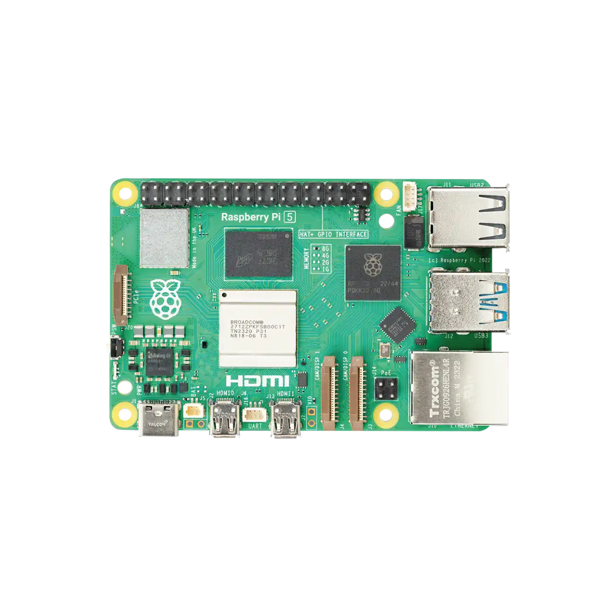 Raspberry Pi 5 4G/8G Controlle - đánh giá và giá Raspberry Pi