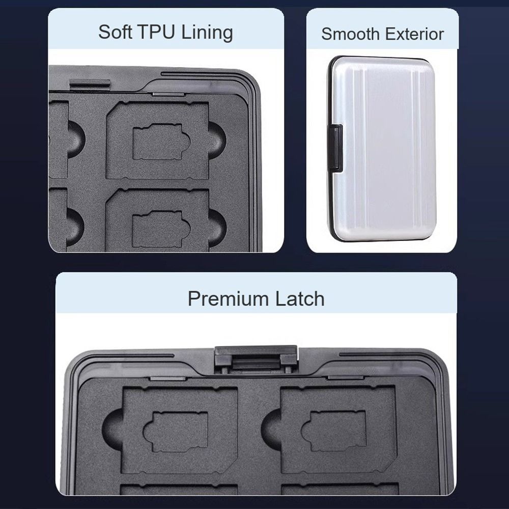 16 Slot Memory Card Case Dual  - đánh giá và giá Micro Sd Card