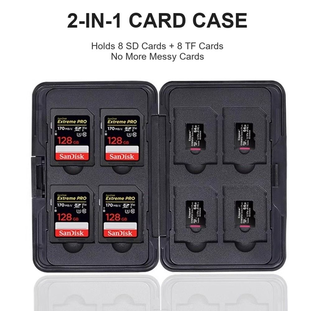 16 Slot Memory Card Case Dual  - đánh giá và giá Micro Sd Card
