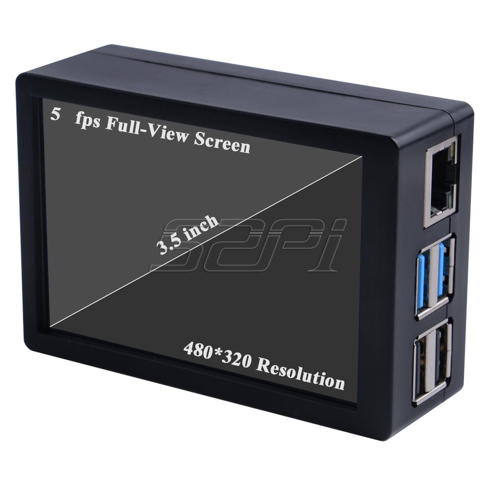 52Pi Raspberry Pi 4B 480*320 3 - đánh giá và giá Pi 4 Case