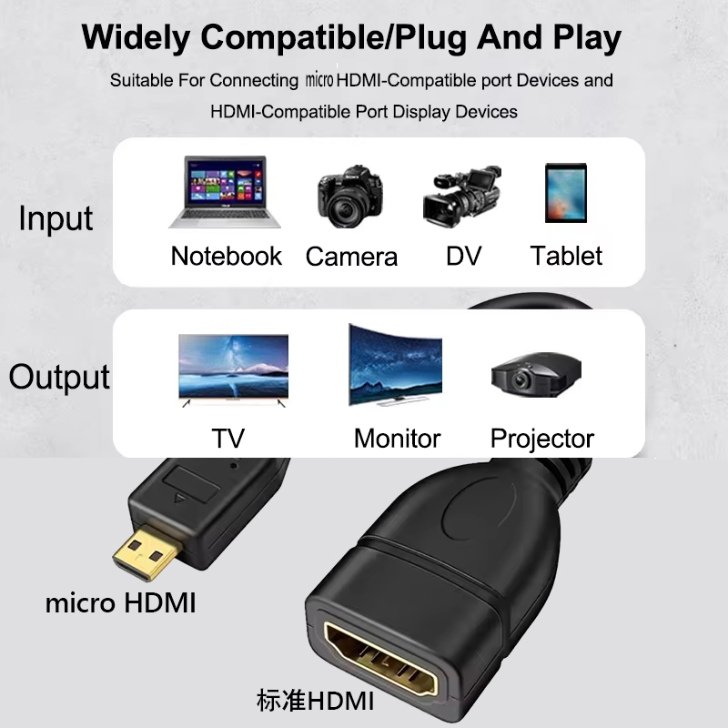 4K 60Hz Micro HDTV To HDTV Dat - đánh giá và giá Pi 4 Case