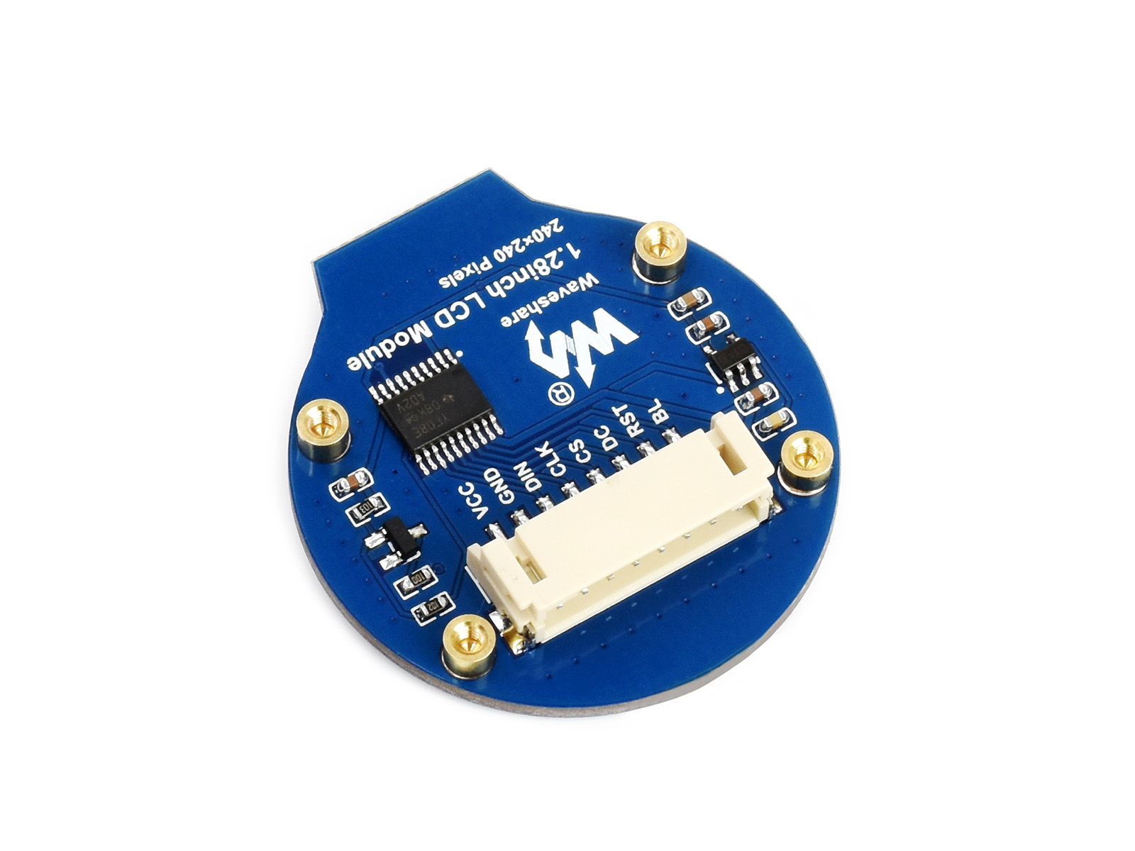 Waveshare 1.28inch Round LCD D - đánh giá và giá Pi Display