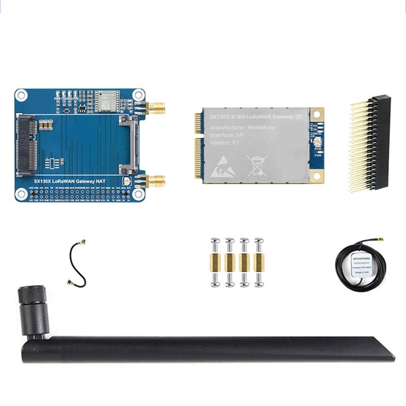 AA60 for I2C SPI LoRaWAN Gatew - đánh giá và giá Raspberry Pi 4