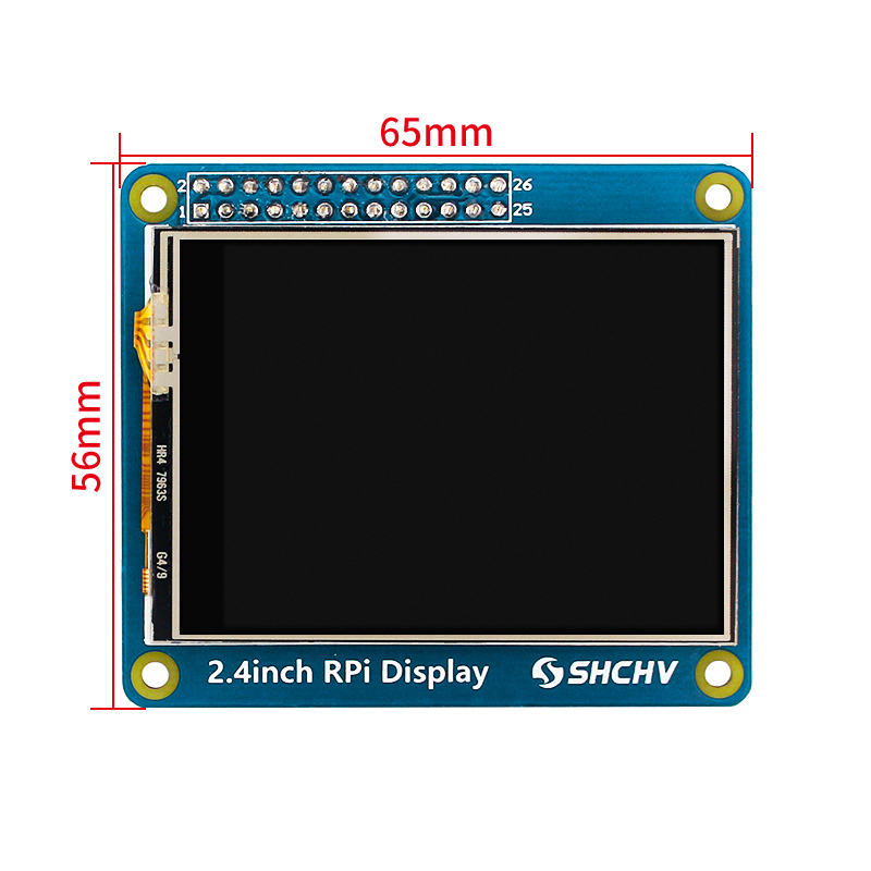 SHCHV 2.4 Inch Touch Screen fo - đánh giá và giá Pi 5 Case