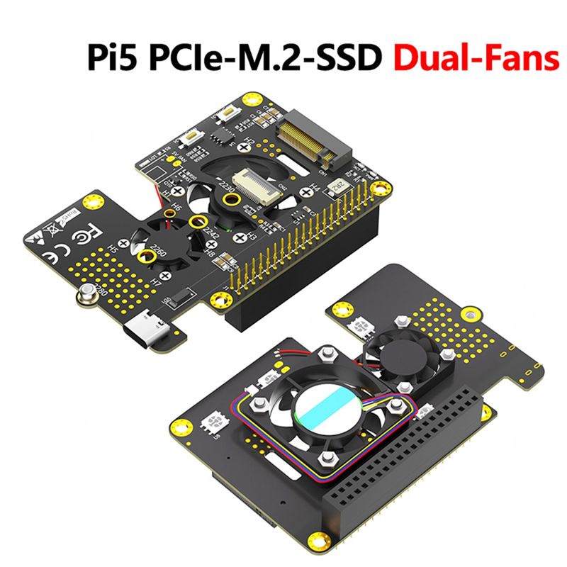 For Raspberry Pi 5 Pcie To M.2 - đánh giá và giá Pi 5 Case