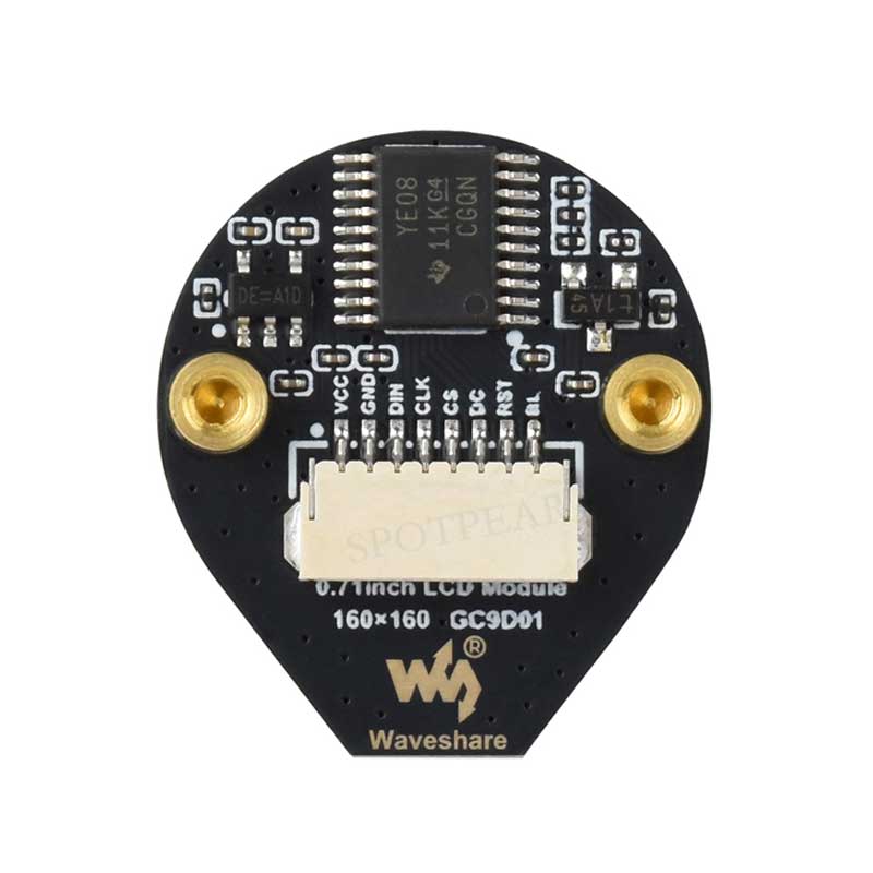 Waveshare 0.71inch Double Eye  - đánh giá và giá Pi Display