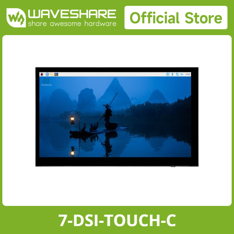 Waveshare 7inch DSI Capacitive - đánh giá và giá Pi Display