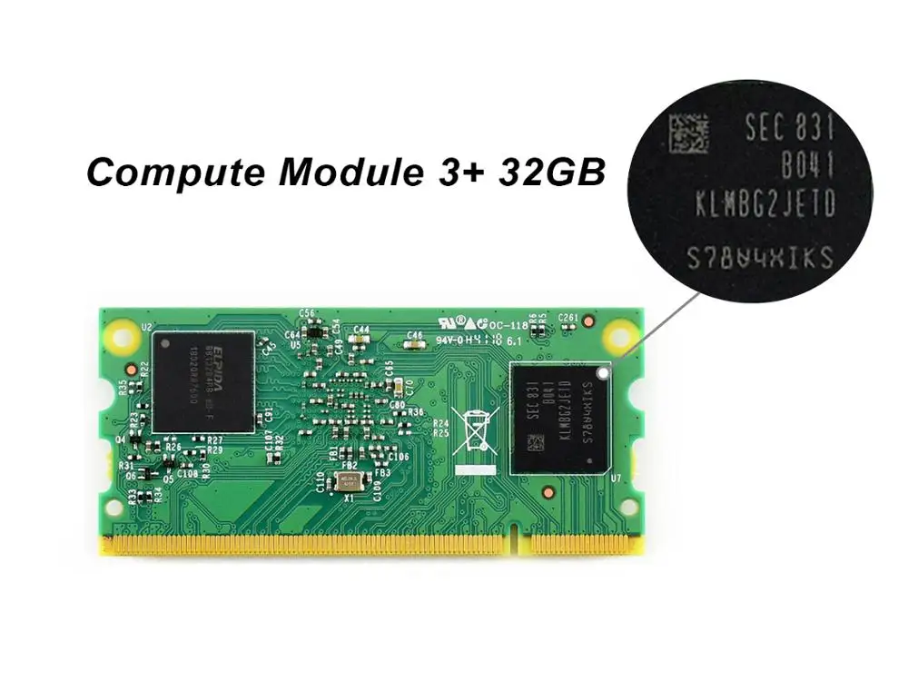Raspberry Pi Compute Module 3+ - đánh giá và giá Raspberry Pi