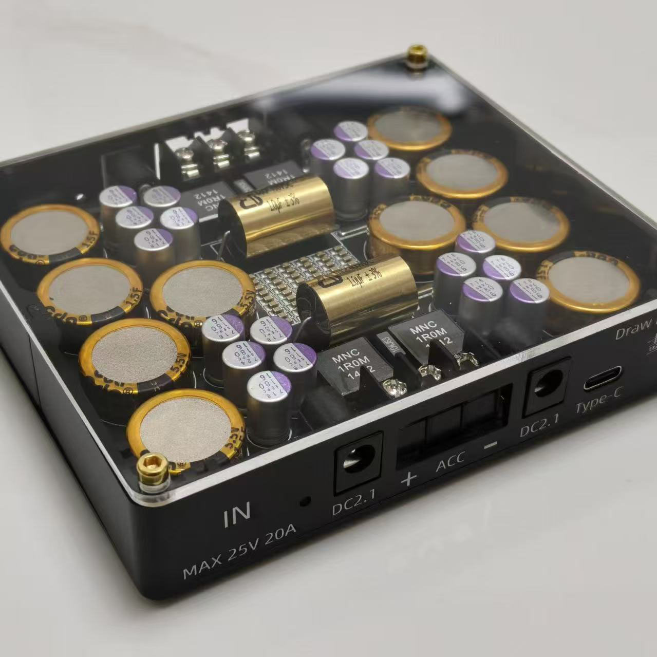 Dragon Paint V2 HiFi Power Con - đánh giá và giá Pi Power Supply
