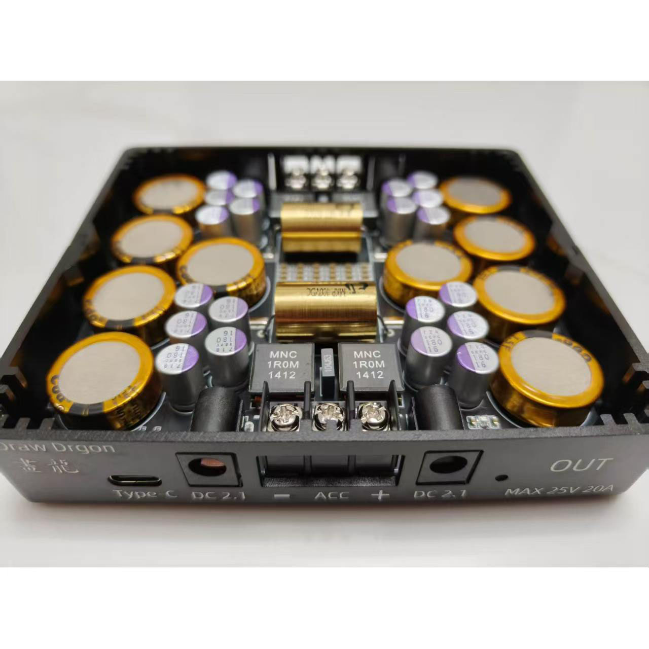 Dragon Paint V2 HiFi Power Con - đánh giá và giá Pi Power Supply