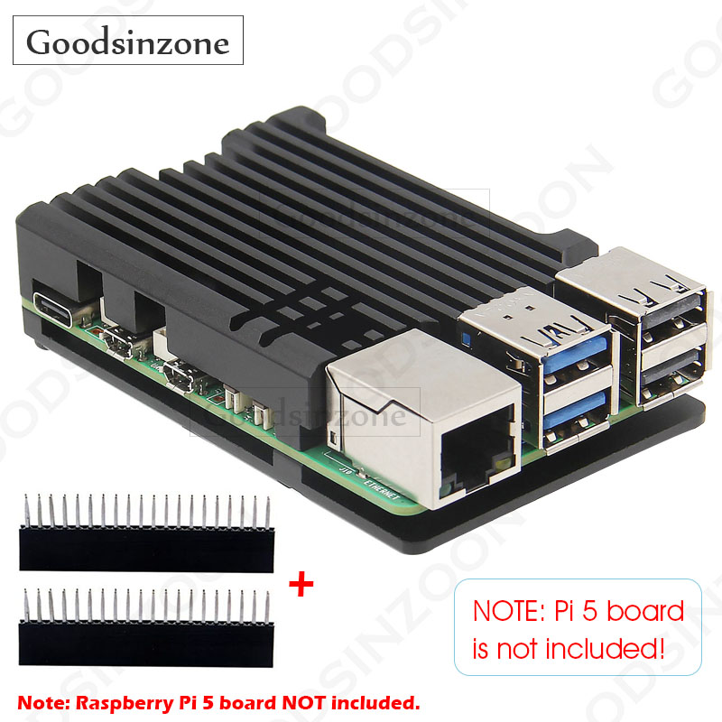 Raspberry Pi 5 Aluminum Armor  - đánh giá và giá Pi Cooler