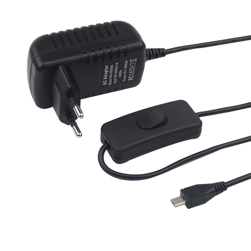 5V 3A Raspberry Pi 3 Model B + - đánh giá và giá Pi Power Supply