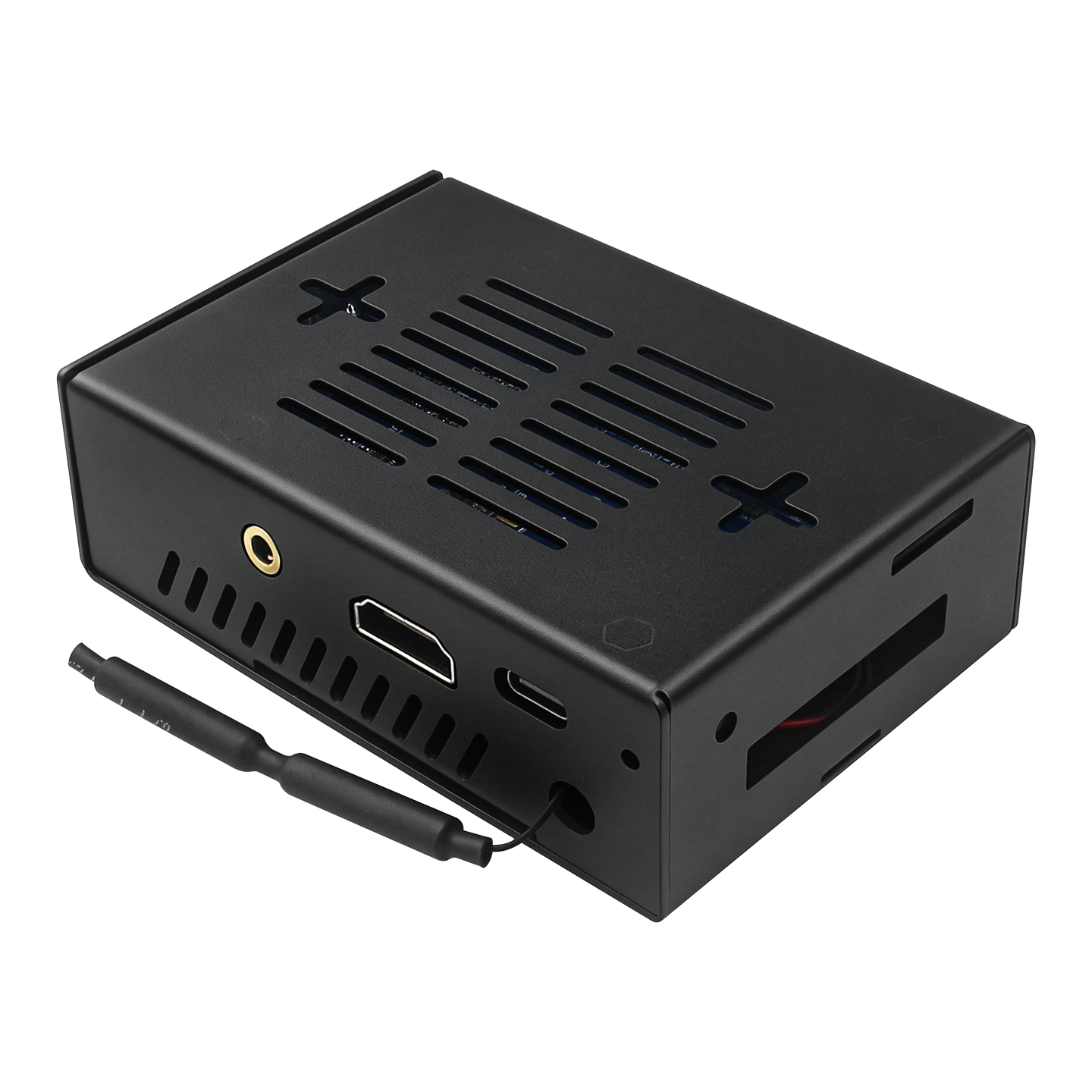 Orange Pi 4 Pro Metal Case Bla - đánh giá và giá Pi 4 Case