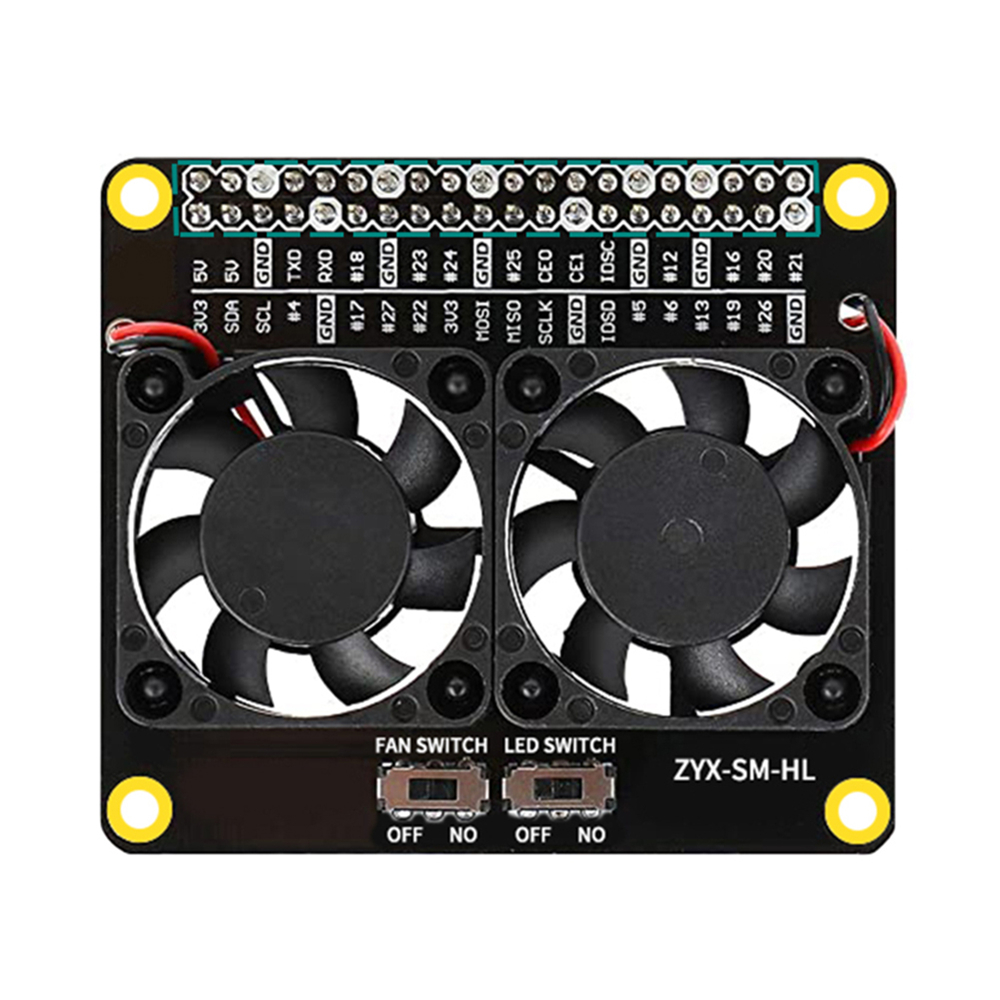 52Pi for Raspberry Pi LED Dual - đánh giá và giá Raspberry Pi 4