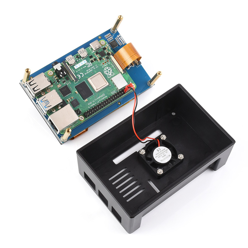 Raspberry Pi 4.3inch DSI Displ - đánh giá và giá Pi 5 Case