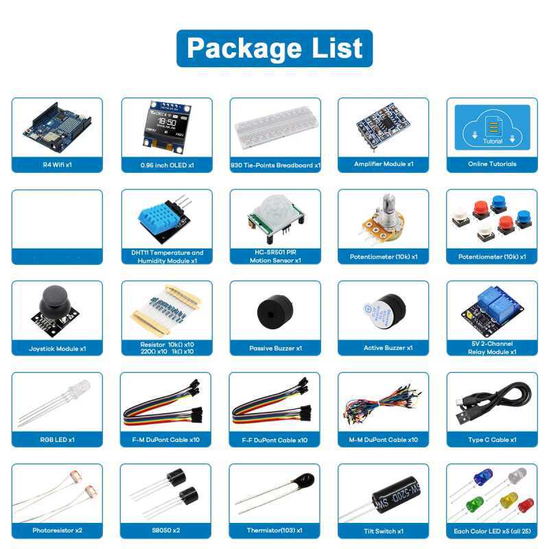 UNO R4 WiFi Compatible Develop - đánh giá và giá Arduino Kit
