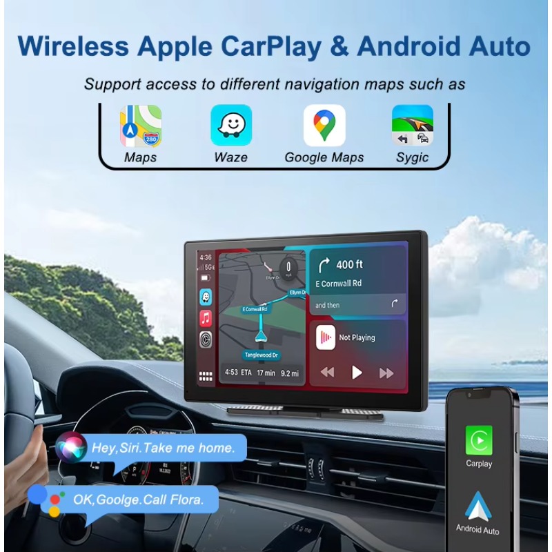 9 Inch Carplay Smart Screen Di - đánh giá và giá Micro Sd Card