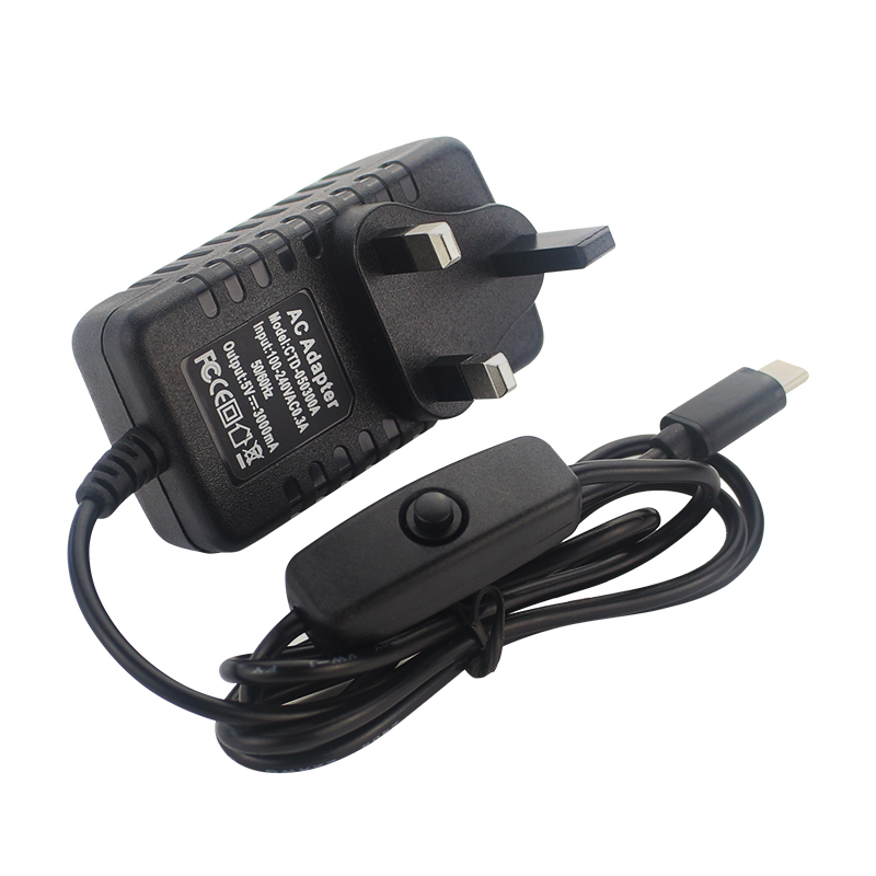 5V 3A Power Supply with ON/OFF - đánh giá và giá Pi Power Supply