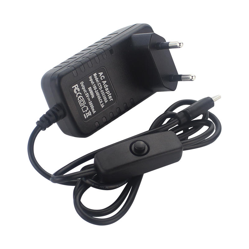 5V 3A Power Supply with ON/OFF - đánh giá và giá Pi Power Supply