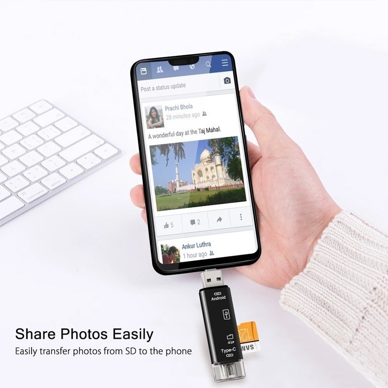 5 in 1 Multifunction Usb 2.0 T - đánh giá và giá Micro Sd Card