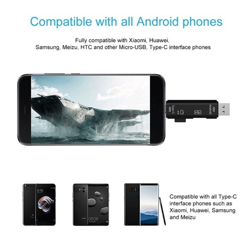 5 in 1 Multifunction Usb 2.0 T - đánh giá và giá Micro Sd Card
