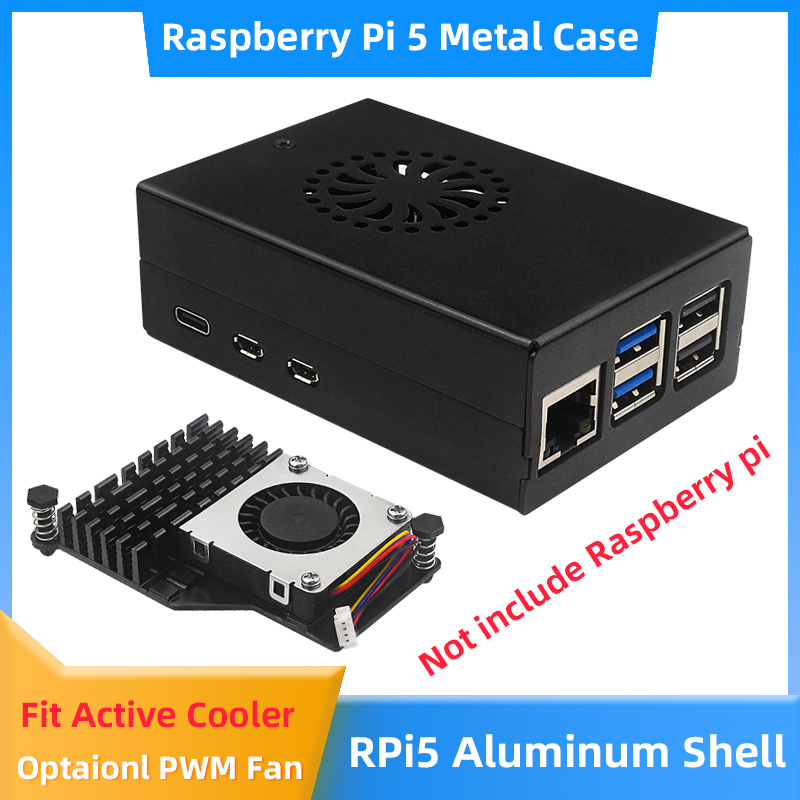 Raspberry Pi 5 Aluminum Alloy  - đánh giá và giá Pi Cooler
