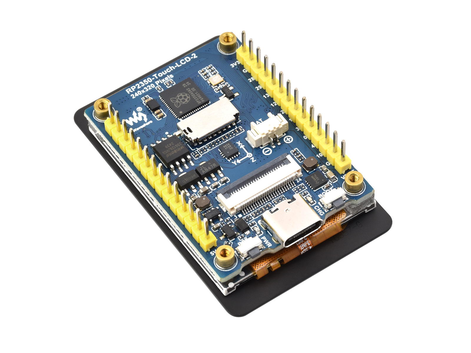 Waveshare RP2350 2inch Capacit - đánh giá và giá Pi Display