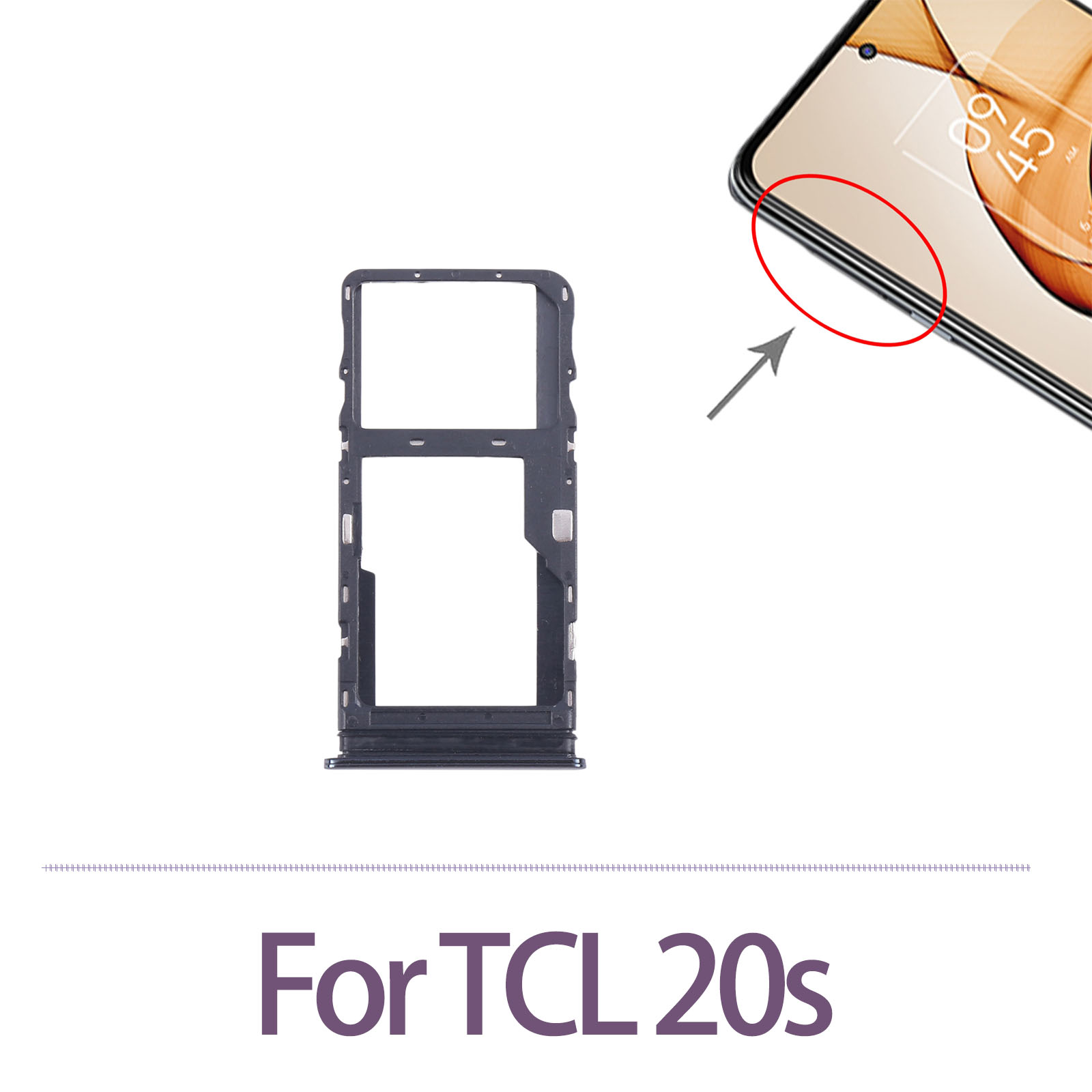 SIM Card Repair Part For TCL 2 - đánh giá và giá Micro Sd Card