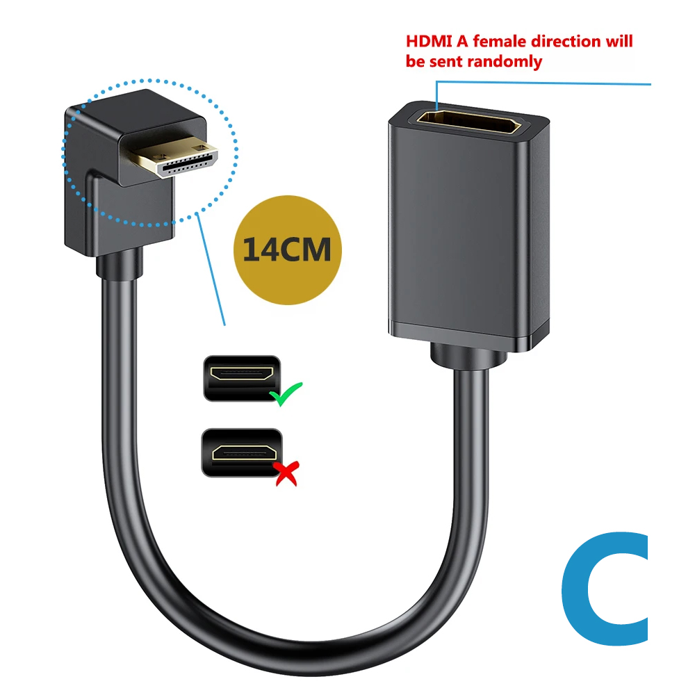 4K Mini HDMI to HDMI Cable HDM - đánh giá và giá Pi Camera Cable