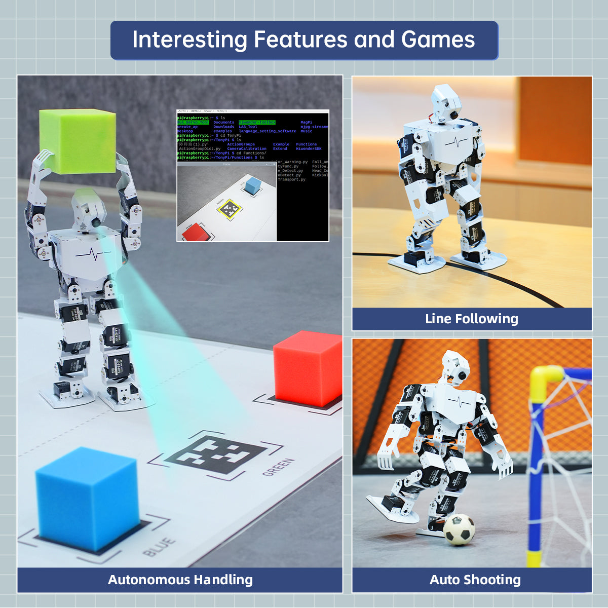 NEW TonyPi Hiwonder AI Intelli - đánh giá và giá Raspberry Pi