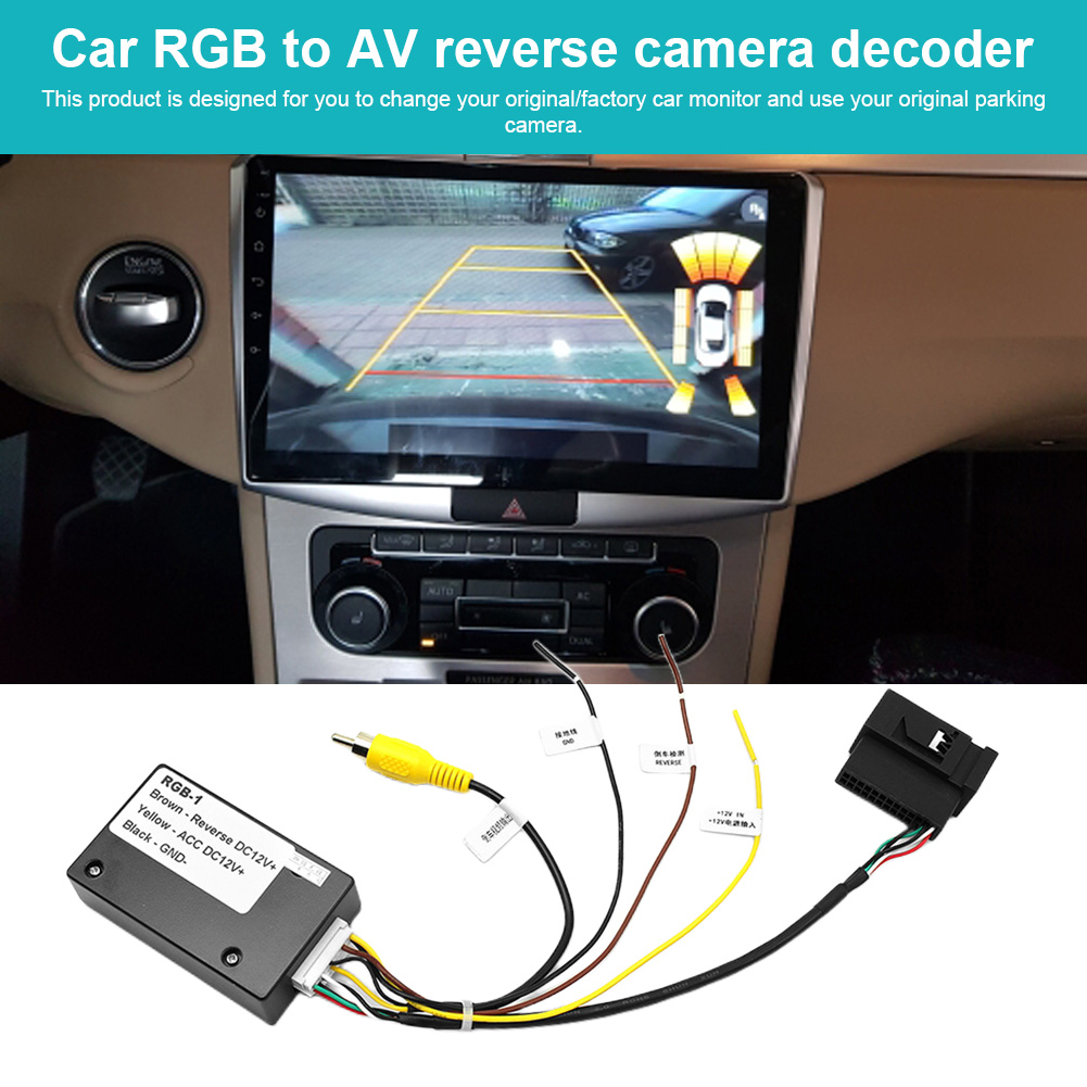 12V Car Rear View Camera RGB T - đánh giá và giá Pi Camera Cable