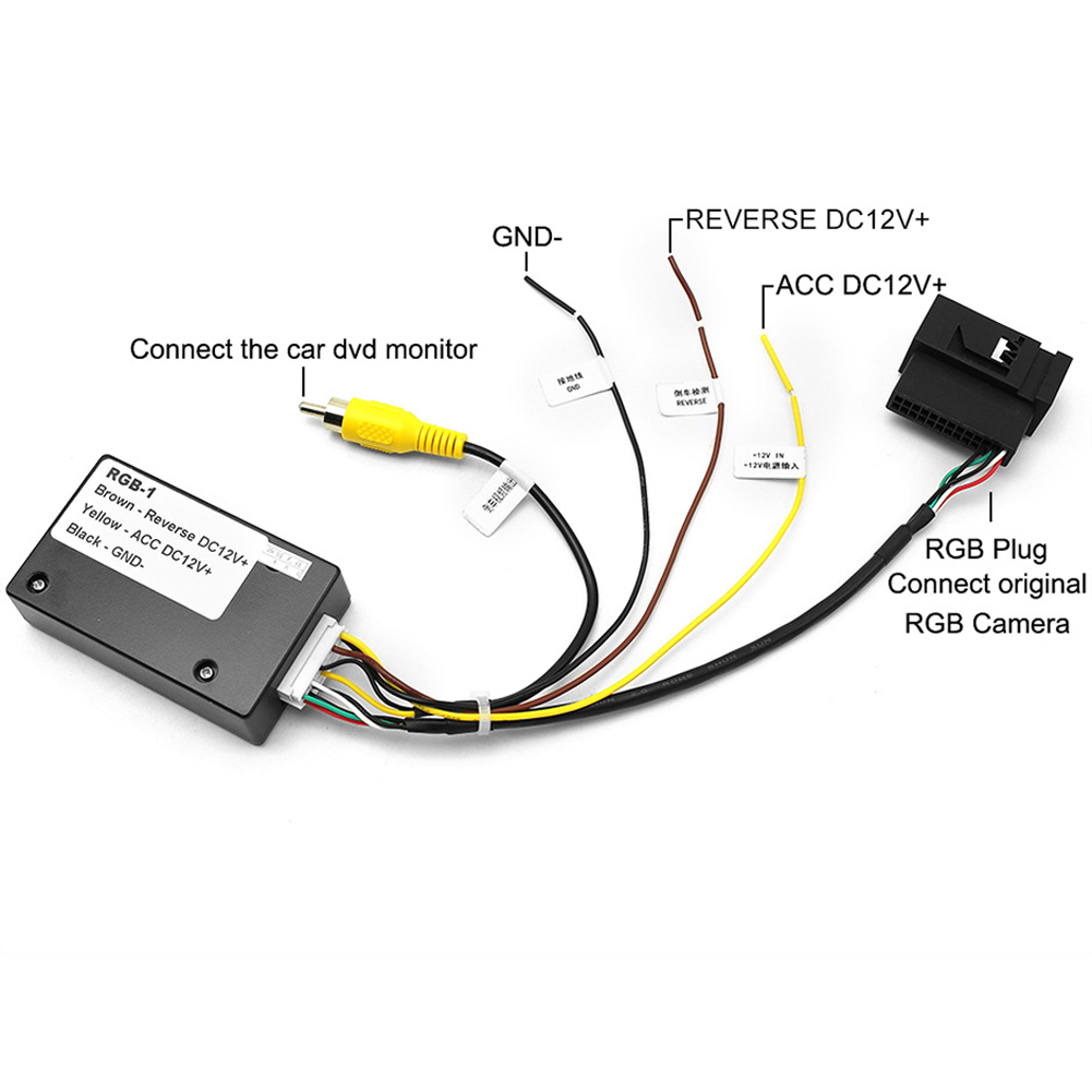 12V Car Rear View Camera RGB T - đánh giá và giá Pi Camera Cable