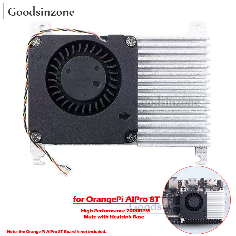 Cooling Fan with Heatsink Base - đánh giá và giá Pi Cooler