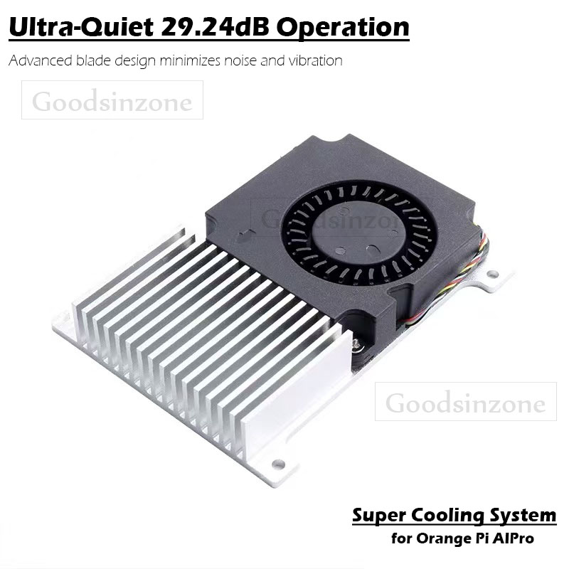 Cooling Fan with Heatsink Base - đánh giá và giá Pi Cooler