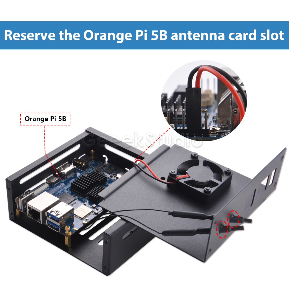 Orange Pi 5/5B Metal Protectiv - đánh giá và giá Pi Cooler