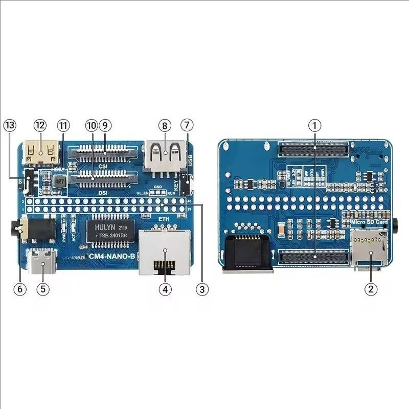 CM4 Size Expansion Board Multi - đánh giá và giá Raspberry Pi