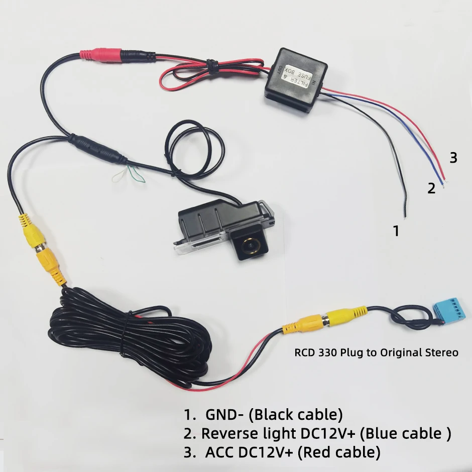 Car Rear View Camera Power Fil - đánh giá và giá Pi Camera Cable