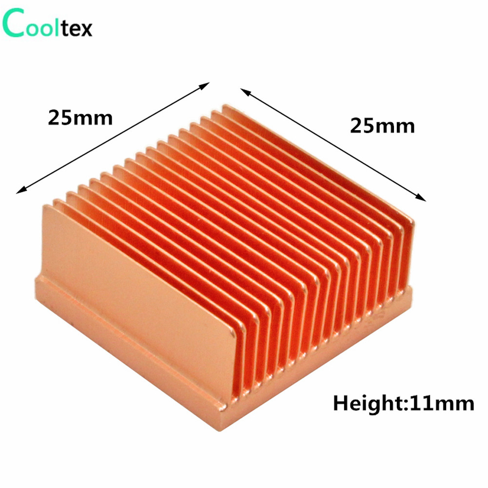 DIY Pure Copper Heatsink Skivi - đánh giá và giá Pi Cooler