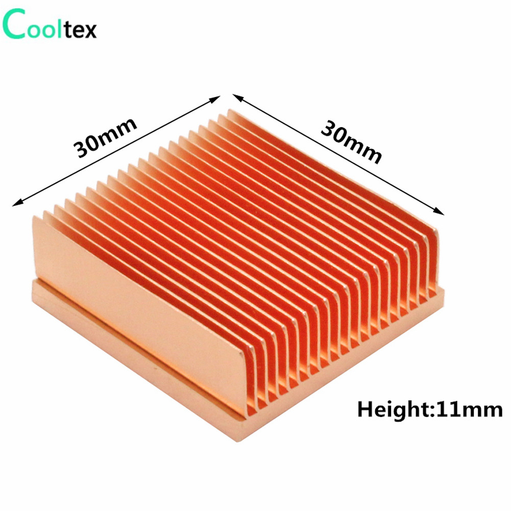 DIY Pure Copper Heatsink Skivi - đánh giá và giá Pi Cooler