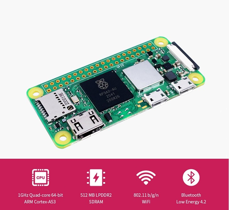 Raspberry Pi Zero 2 W, Five Ti - đánh giá và giá Pi Zero
