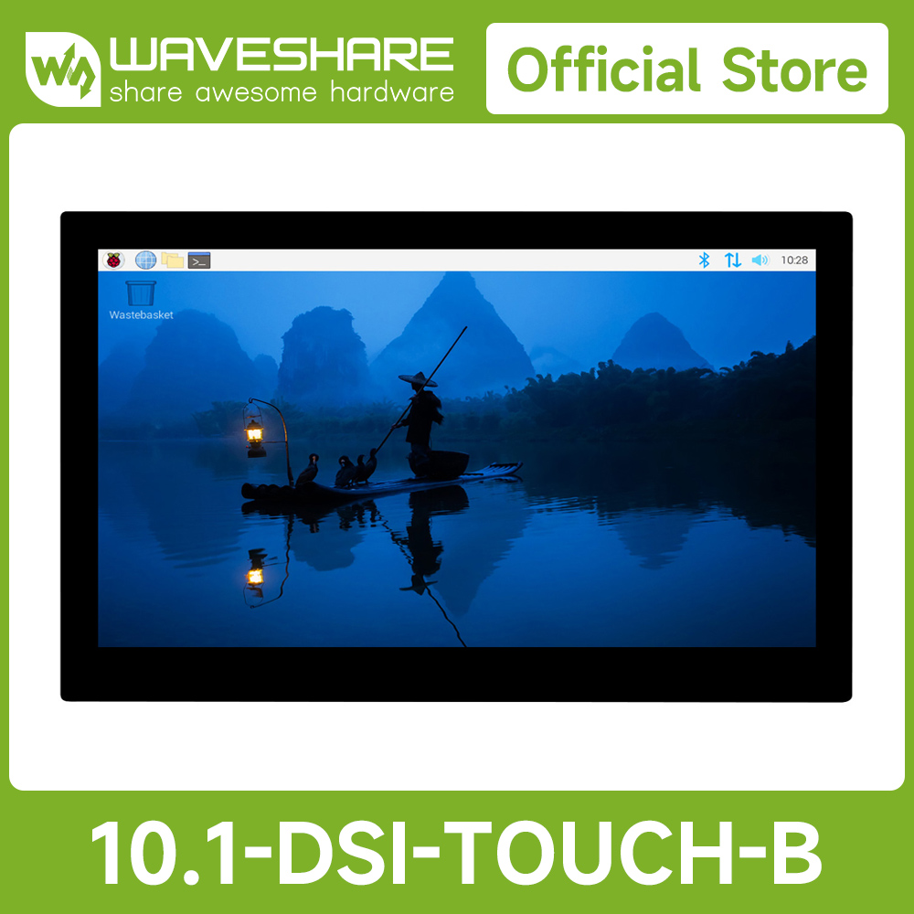 10.1inch DSI Capacitive Touch  - đánh giá và giá Pi Display