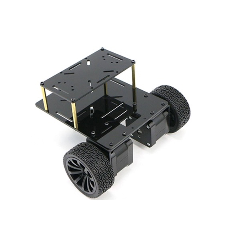 3WD Robot Car DC / Stepper Mot - đánh giá và giá Raspberry Pi Kit