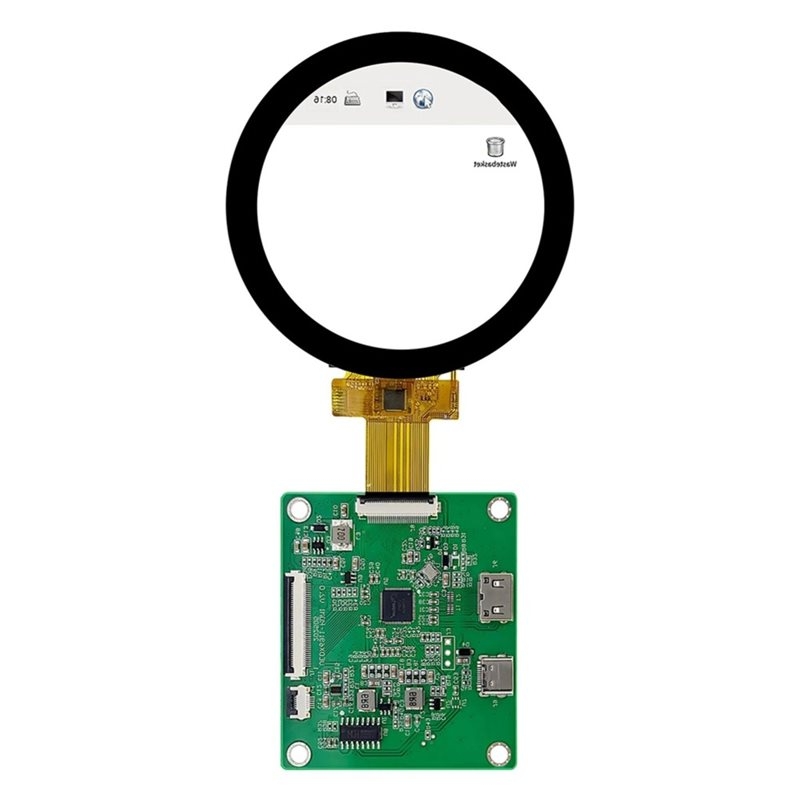 A52T DSI TFT LCD Round Display - đánh giá và giá Pi Display